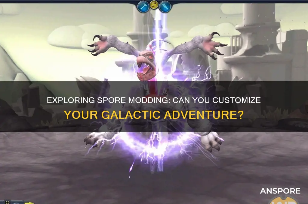 can you mod spore