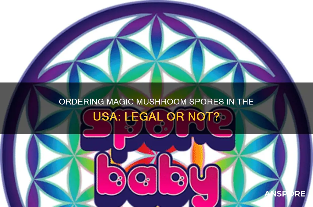 can you order magic mushroom spores in the usa