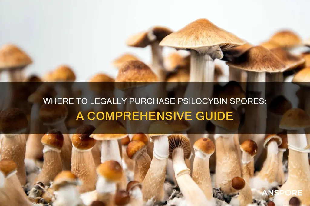 can you order psylocibin spores