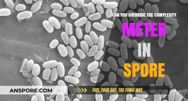 Overriding Spore's Complexity Meter: Possibilities and Limitations Explained