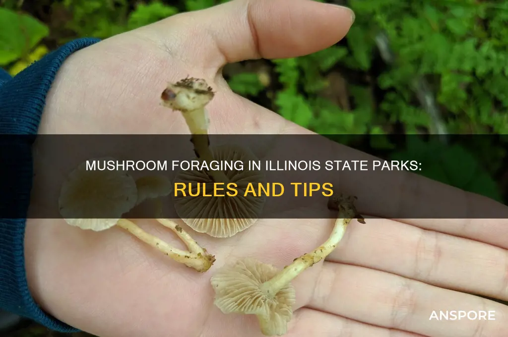 can you pick mushrooms in illinois state parks