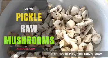 Pickling Raw Mushrooms: A Safe and Tasty Preservation Method?