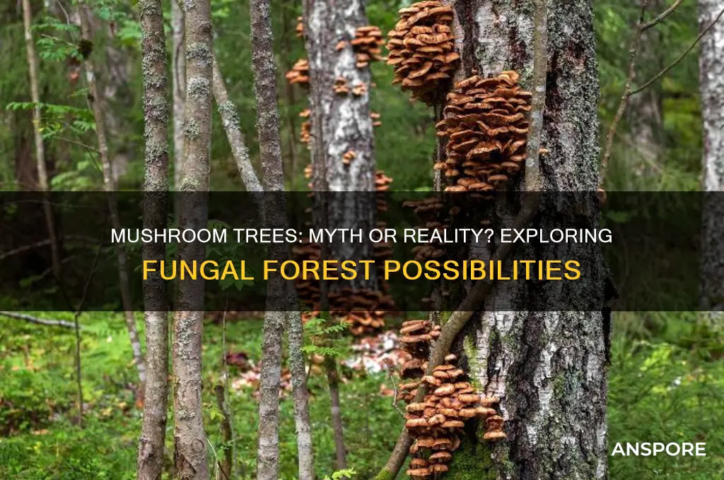 can you plant mushroom trees