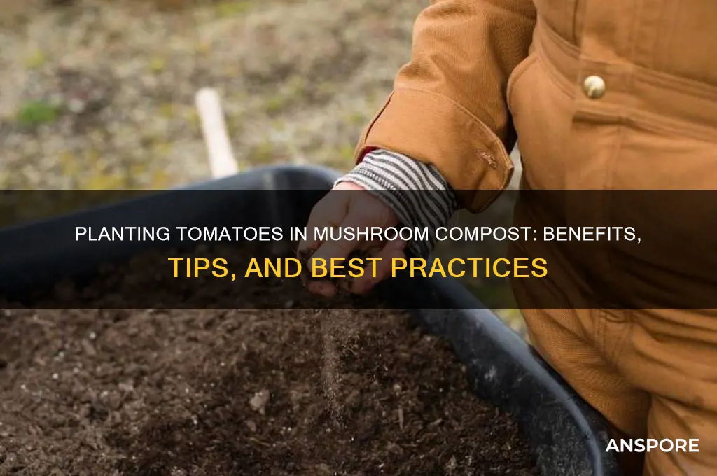 can you plant tomatoes in mushroom compost