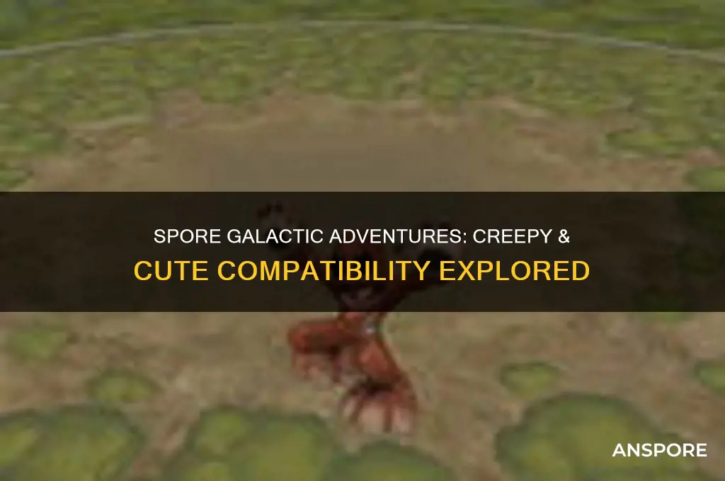 can you play spore galactic adventures with creepy & cute