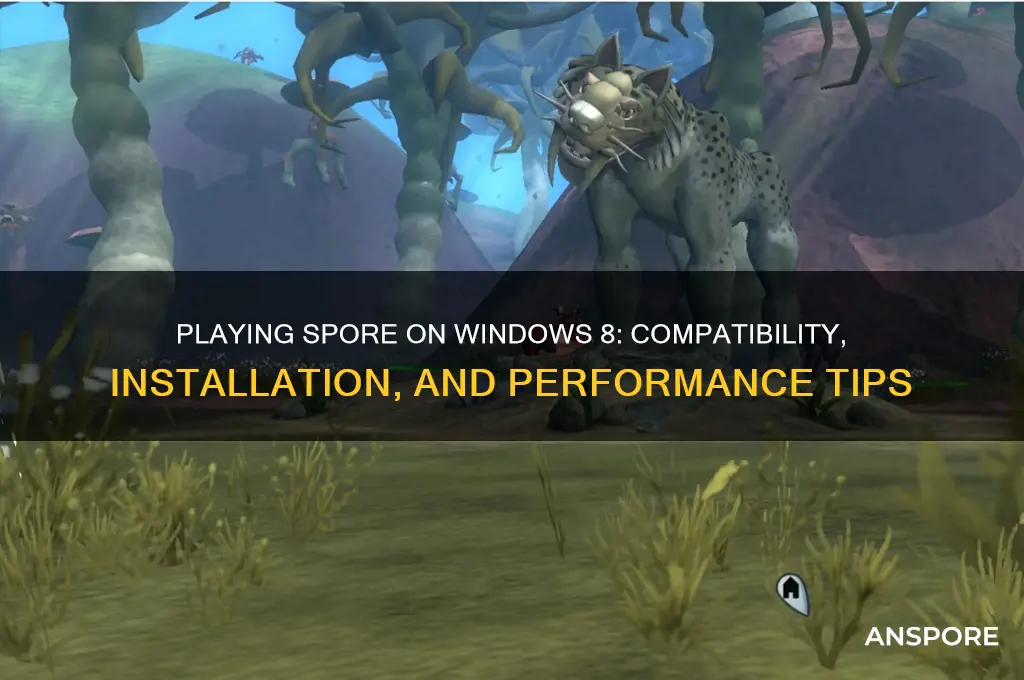 can you play spore on windows 8