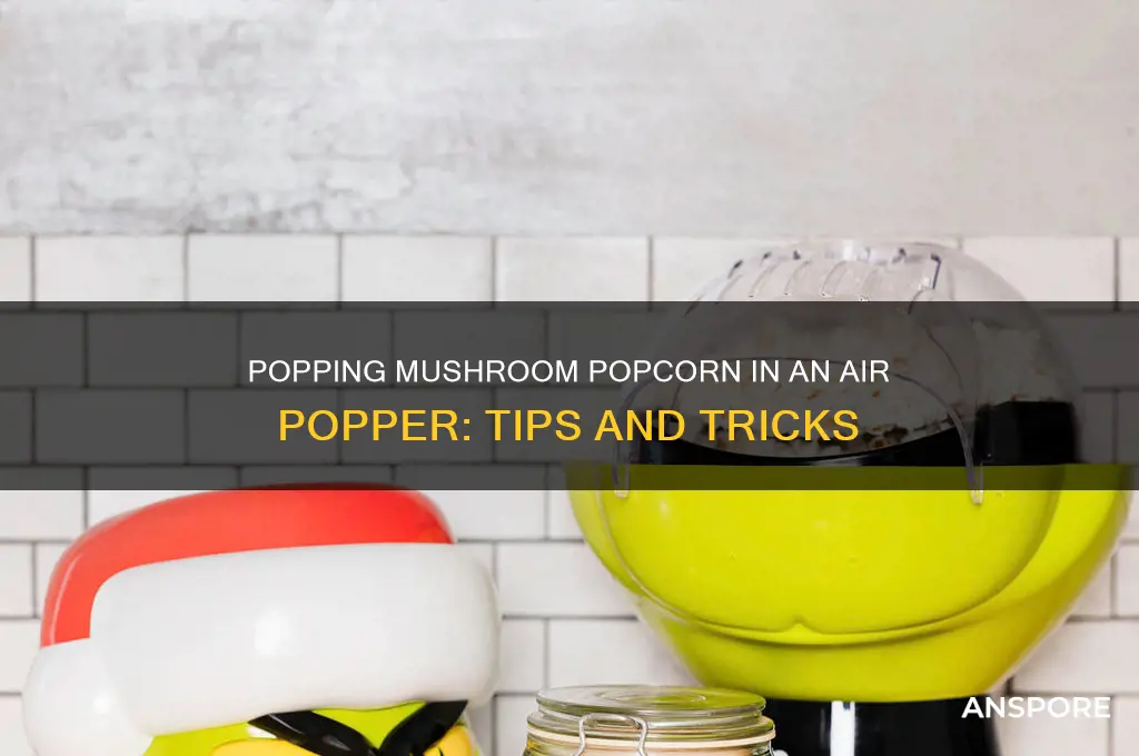 can you pop mushroom popcorn in an air popper