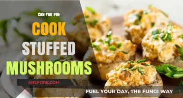 Pre-Cooking Stuffed Mushrooms: Tips for Perfectly Prepared Appetizers