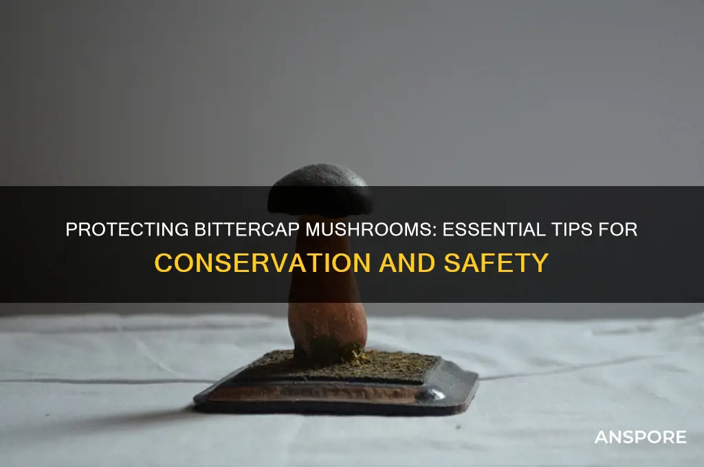 can you protect bittercap mushrooms