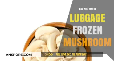 Can You Pack Frozen Mushrooms in Luggage? Travel Tips Revealed