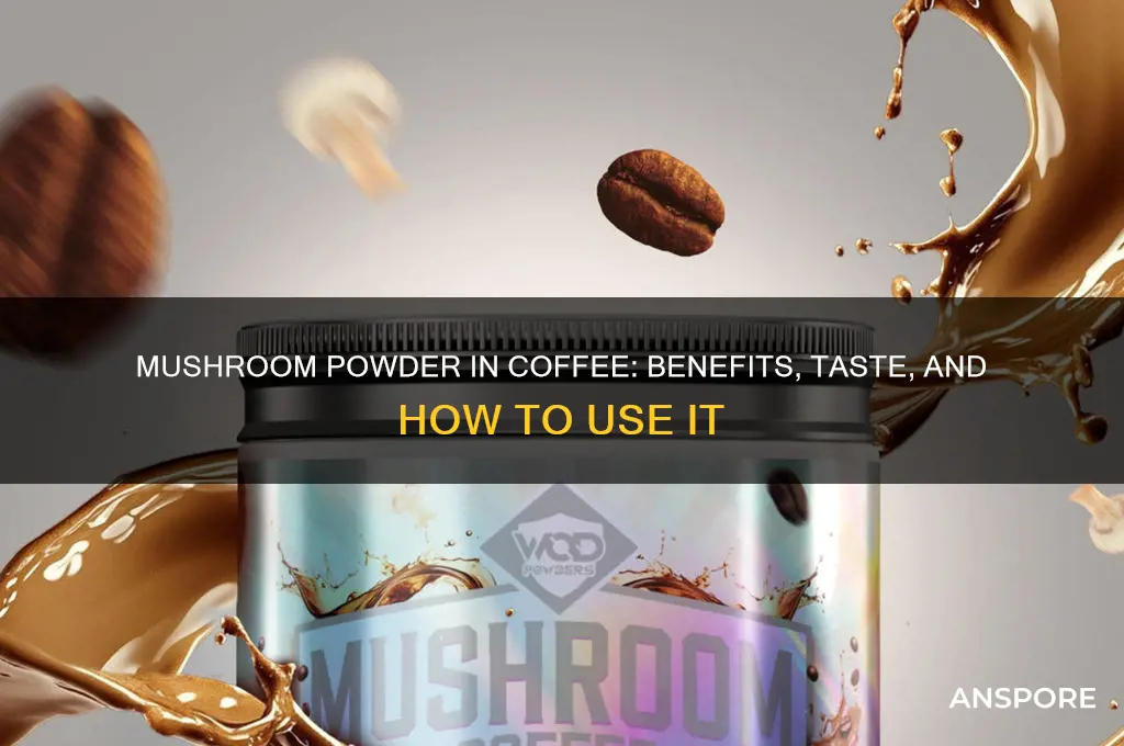 can you put mushroom powder in coffee