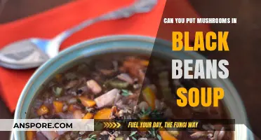 Mushrooms in Black Bean Soup: A Flavorful Twist to Try?