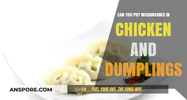 Mushrooms in Chicken and Dumplings: A Flavorful Twist to Try?