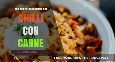 Mushrooms in Chilli Con Carne: A Tasty Twist or No-Go?