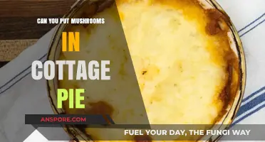 Mushrooms in Cottage Pie: A Tasty Twist or Tradition Breaker?