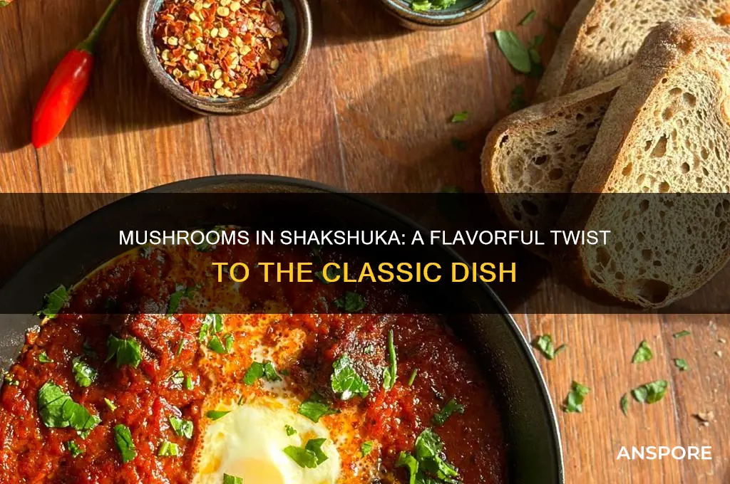 can you put mushrooms in shakshuka