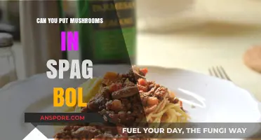 Mushrooms in Spaghetti Bolognese: A Tasty Twist or Culinary Crime?