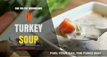 Mushrooms in Turkey Soup: A Flavorful Twist to Try?