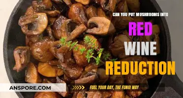 Mushrooms in Red Wine Reduction: A Culinary Match Made in Heaven?
