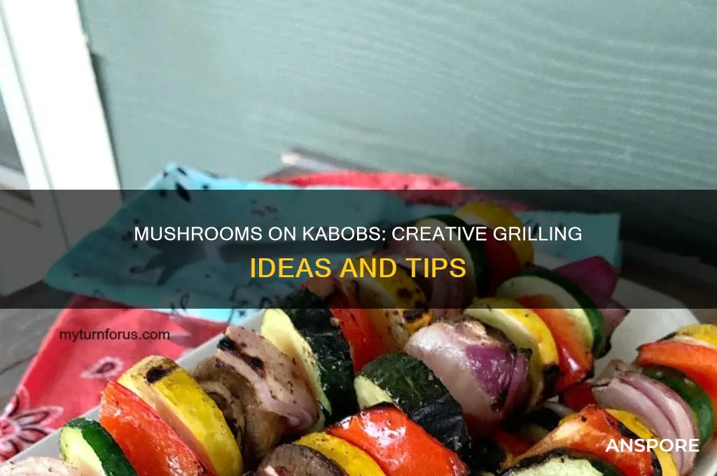 can you put mushrooms on kabobs