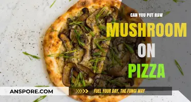 Raw Mushrooms on Pizza: Safe, Tasty, or Culinary Mistake?