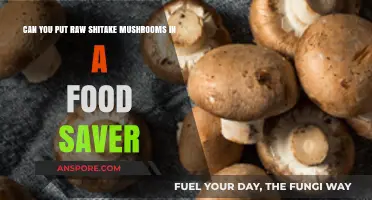 Can You Vacuum Seal Raw Shiitake Mushrooms? A Food Saver Guide