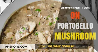 Spaghetti Sauce on Portobello Mushrooms: A Delicious Culinary Experiment