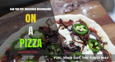 Uncooked Mushrooms on Pizza: A Fresh Topping Idea or No-Go?
