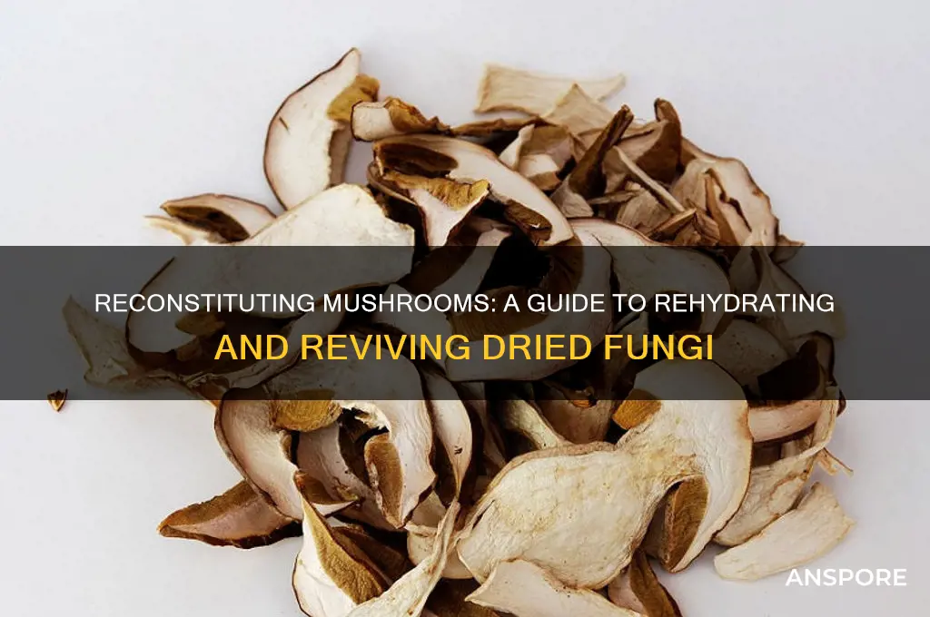 can you reconstitute mushrooms