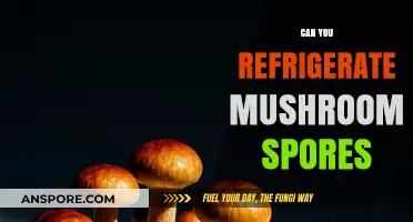 Refrigerating Mushroom Spores: Best Practices for Preservation and Storage