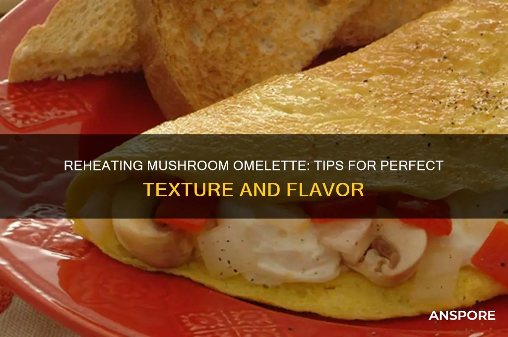 can you reheat mushroom omelette