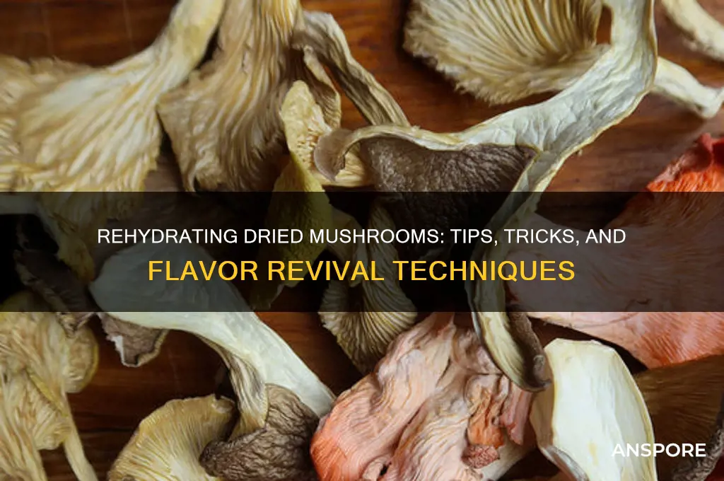can you rehydrate dried mushrooms