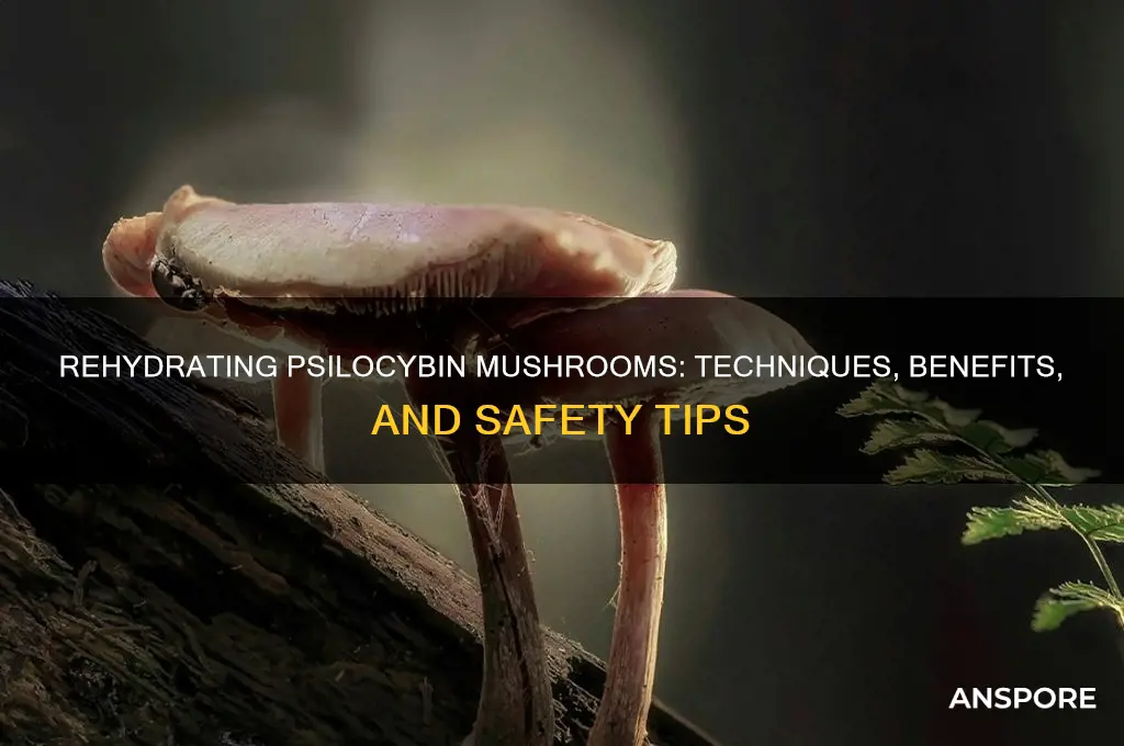 can you rehydrate psilocybin mushroom