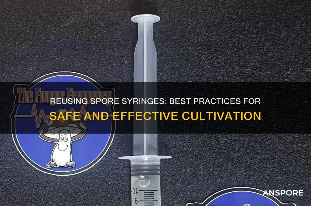can you reuse a spore syringe