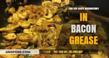 Sautéing Mushrooms in Bacon Grease: A Flavorful Cooking Technique