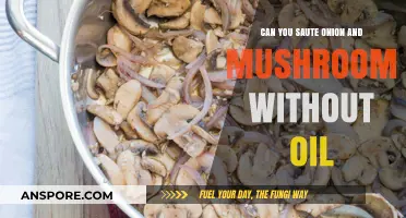 Sauteing Onions and Mushrooms Without Oil: Healthy Cooking Tips