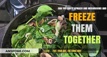 Sautéed Spinach and Mushrooms: Freezing Tips for Meal Prep Success
