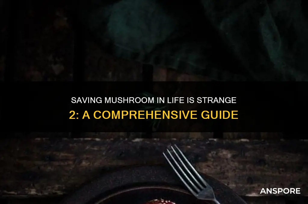 can you save mushroom life is strange 2