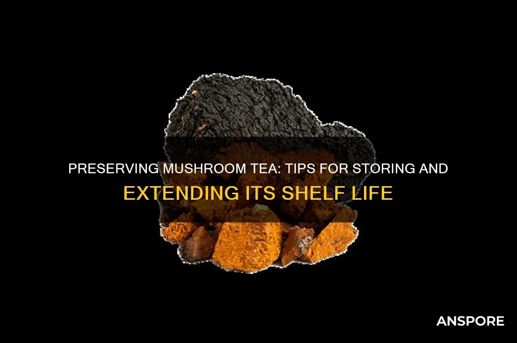 can you save mushroom tea