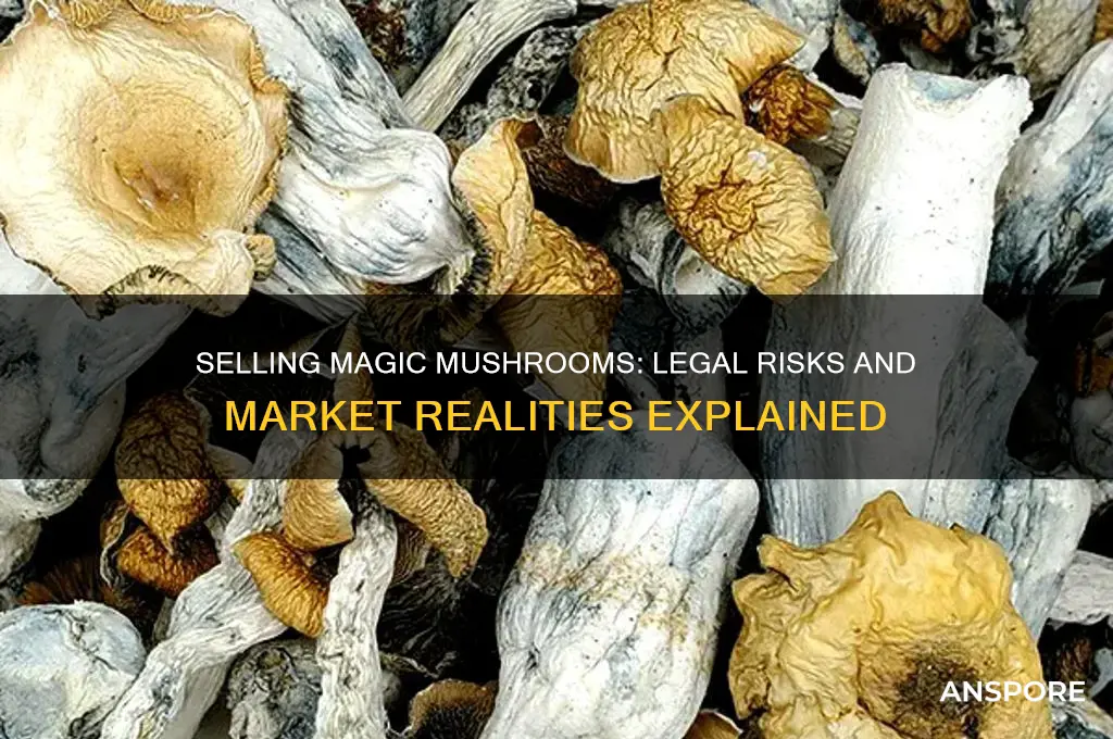 can you sell magic mushrooms