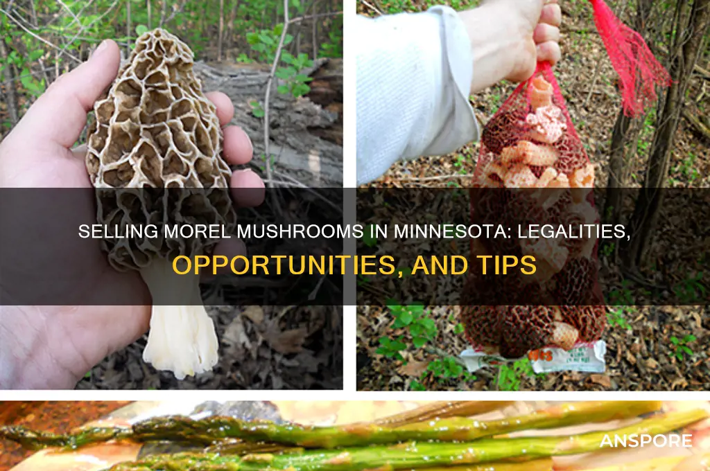 can you sell morel mushrooms in mn