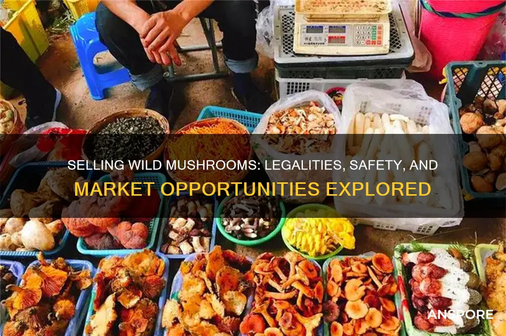can you sell wild mushrooms