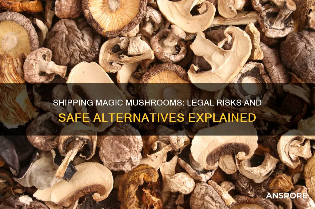 can you ship magic mushrooms