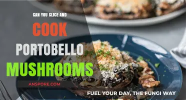 Slicing and Cooking Portobello Mushrooms: A Delicious Culinary Guide