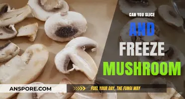 Slicing and Freezing Mushrooms: A Simple Preservation Guide