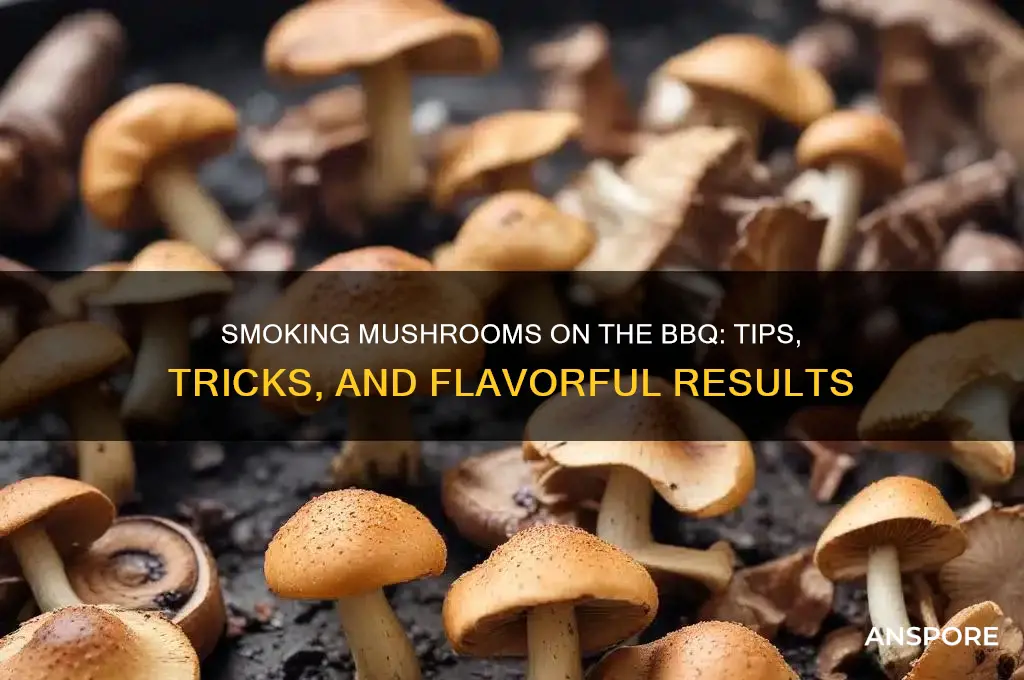 can you smoke mushrooms on bbq
