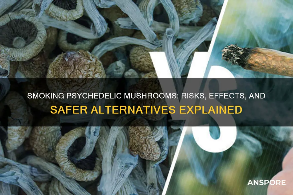 can you smoke psycadelic mushrooms