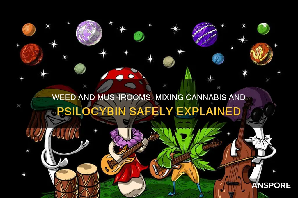 can you smoke weed and take mushrooms