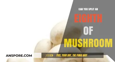 Splitting an Eighth of Mushrooms: Tips for Accurate Portioning