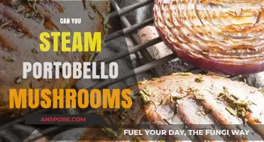 Steaming Portobello Mushrooms: A Quick, Healthy, and Delicious Cooking Method